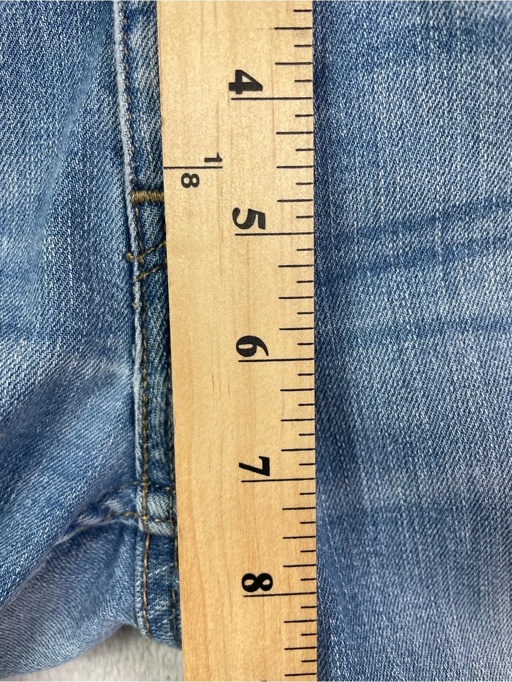 Levi's 524 Bootcut Jeans Women's Size 9 Medium Wash Denim Stretch Y2K Vintage - Picture 8 of 14